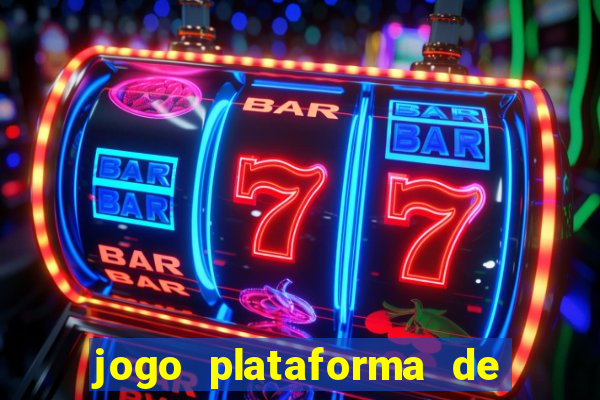 jogo plataforma de 3 reais